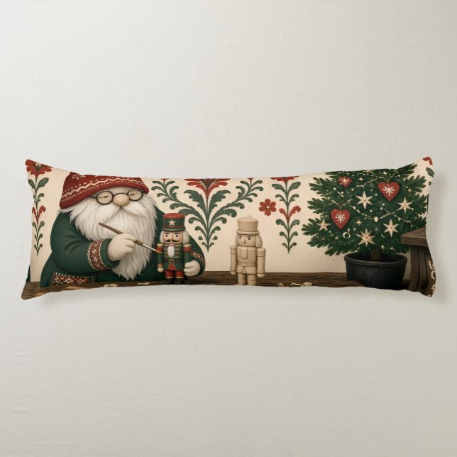 Upptagen Tomte Kudd  Kroppskudde (Framsidan)