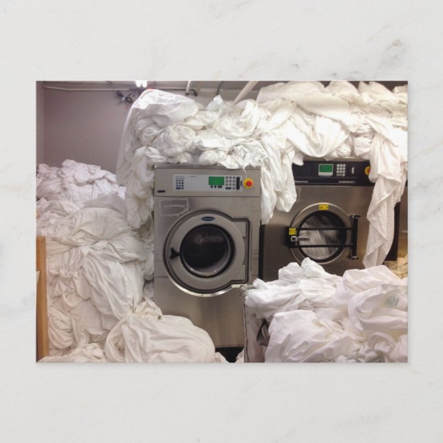 "UPPTAGEN" vykort (Framsida)