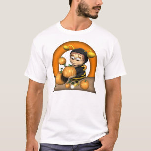 Upptagna biHalloween T-tröja T-shirt
