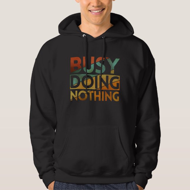 UPPTOGAT INGENTING HOODIE (Framsida)