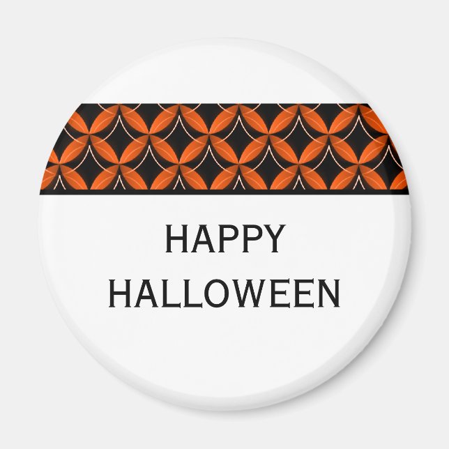 Upptown Glam Finare Halloween Magnet (Framsidan)