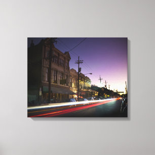 Upptown New Orleans Sunset Canvas