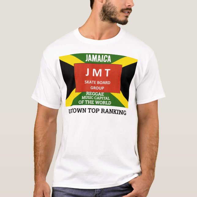 UPPTOWN TOP RANKING Herrens basic t-shirt (Framsida)