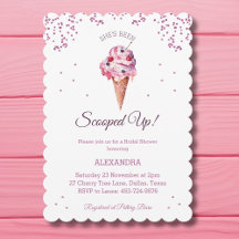 Upptrappad, Rosa Glitter Ice Cream Möhippa