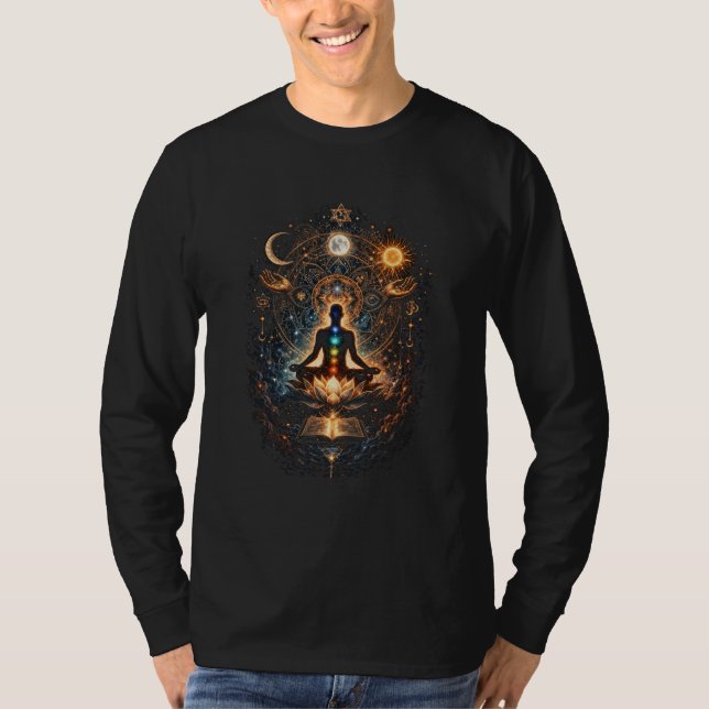 Uppvaknande av den inre kosmos t shirt (Framsida)