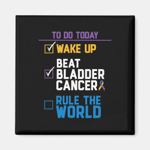 Uppvakta Bladder Cancer Regel för världen 1 Magnet