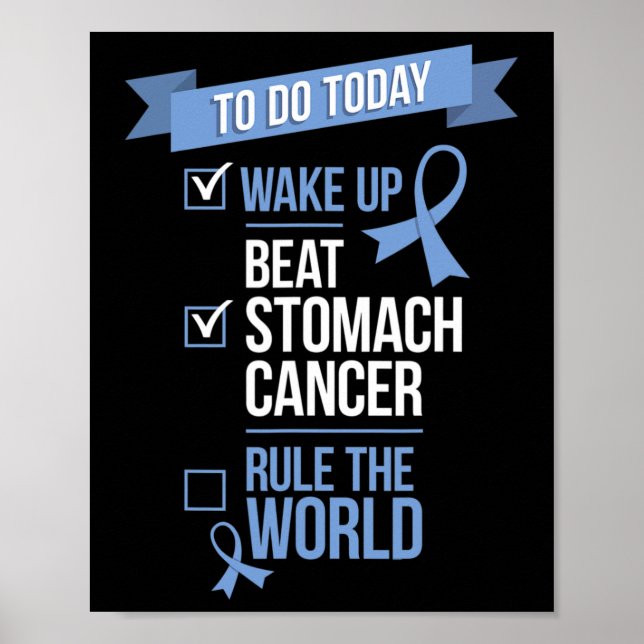 Uppvakta bröstcancer regel 1 i världen poster (Framsidan)