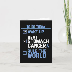 Uppvakta bröstcancer Stomach Cancer Regel för värl Kort