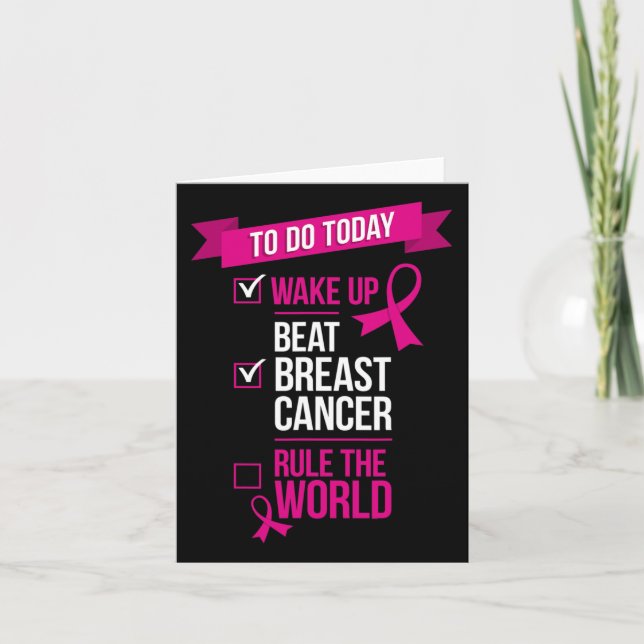Uppvakta bröstcancerregeln 3 kort (Framsida)