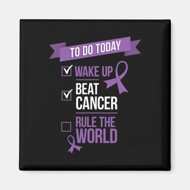 Uppvakta bröstcancerregeln i världen magnet (Framsidan)