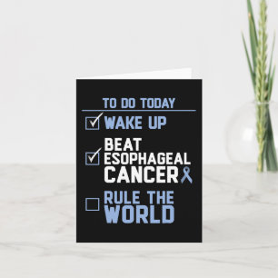 Uppvakta "Esophageal Cancer" Regel 1 Kort