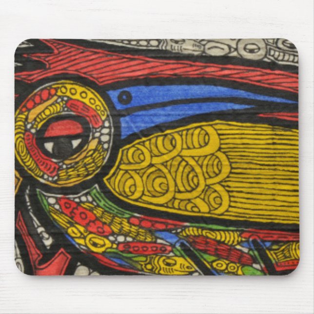 Uppvakta fåglar musmatta (Framsidan)