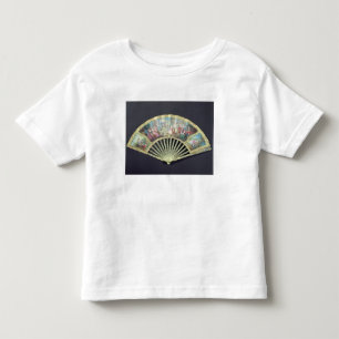 Uppvakta fläkten, fransk, det 18th århundradet t shirt