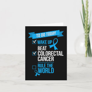 Uppvakta kolorektalcancerregeln i världen kort