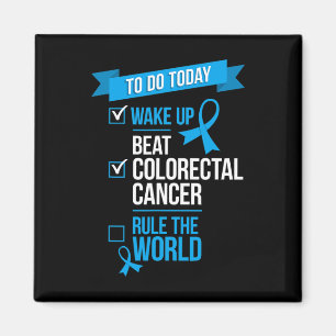 Uppvakta kolorektalcancerregeln i världen magnet
