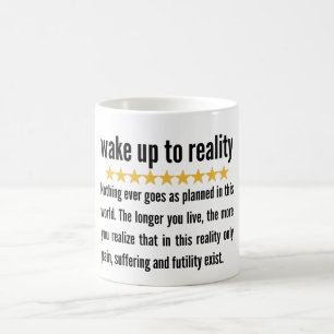 Uppvakta verkligheten madara uchiha-citat kaffemugg