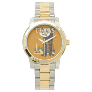 Uppvaktningar från Texas USA Vintage resor Armbandsur