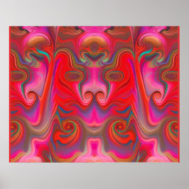 Uppvänd men även vänd - Ken Gage Art Poster