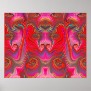 Uppvänd men även vänd - Ken Gage Art Poster