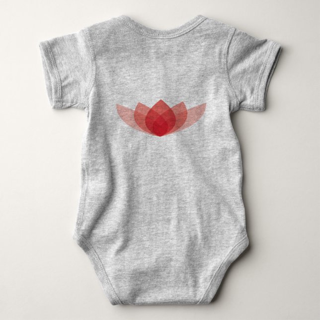Uppvärdering av Baby Bodydräkt T Shirt (Baksida)