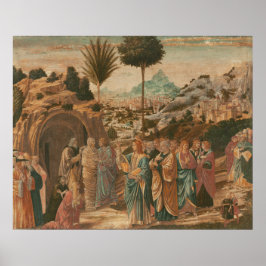 Uppvärdering av Lazarus Benozzo Gozzoli Fine Art P Poster