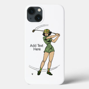 Uppvärmning av Golf Dam Golfer