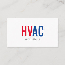 Uppvärmning och kylning, HVAC-verksamhet i Luft Visitkort