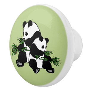 Uppväxande panda knopp