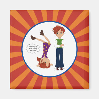 Uppväxt med Abbey och Sam Magnet