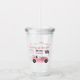 Uppväxt två snabba, aktiva Rosa Tävling-bildagen Take Away Mugg