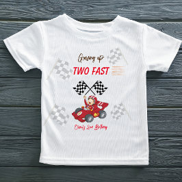 Uppväxt två snabba födelsedag t shirt