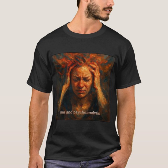 Uppvisning i tankarna: Psychoanalysens resa T Shirt (Framsida)