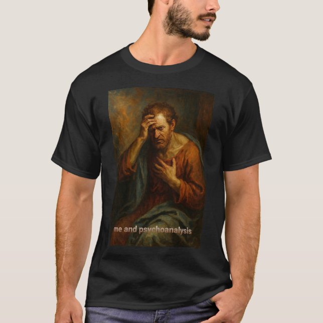 Uppvisning i tankarna: Psychoanalysens resa T Shirt (Framsida)