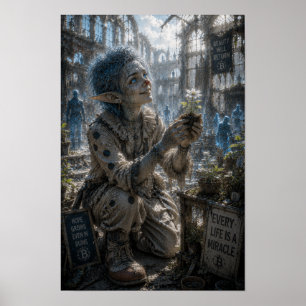 Upriktig Tro / Clown / Växthusutställning Poster