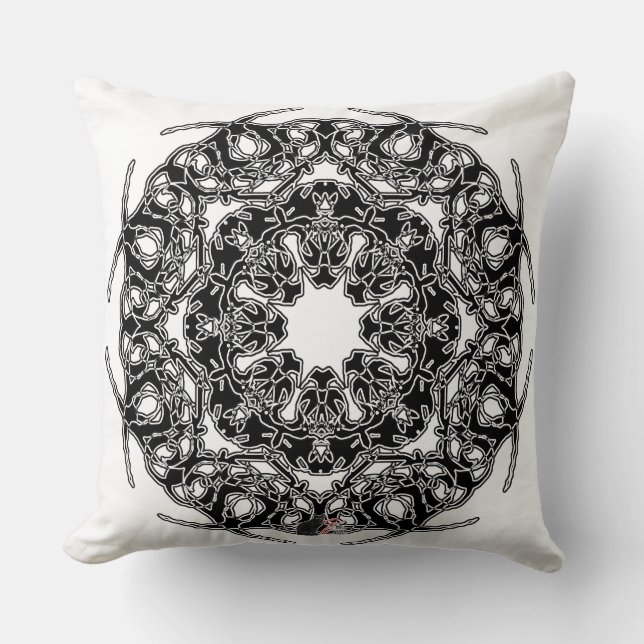Uprising Octa Glyph Pillow Kudde (Framsida)