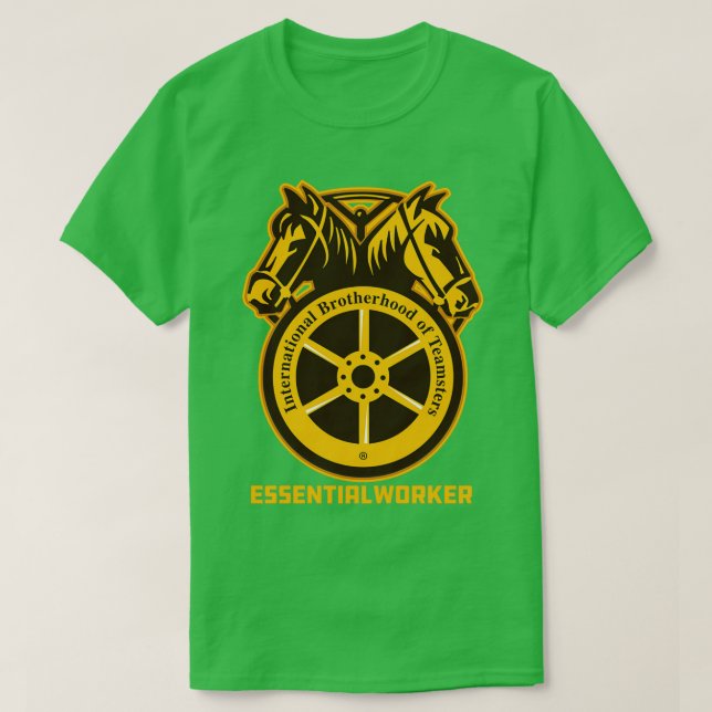 UPS Driver Teamster employee T Shirt (Design framsida)