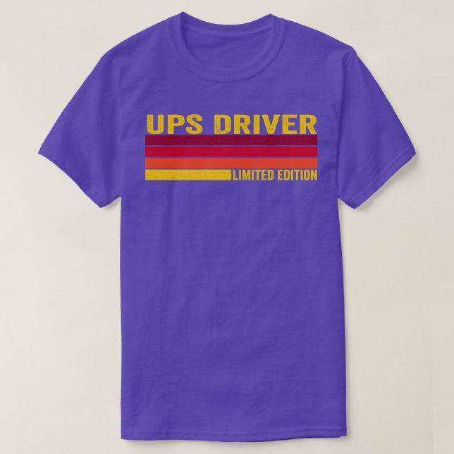 UPS-drivrutin T Shirt (Design framsida)