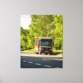 UPS i Rörelse Canvastryck