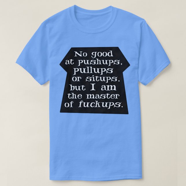UPS-mästare T Shirt (Design framsida)