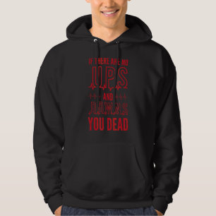 UPS och Downs Nurse Sjukvårdsnäring Nu Hoodie