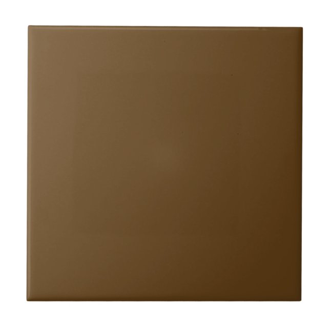 UPS Pullman Brown Solid Färg Tile Kakelplatta (Framsidan)