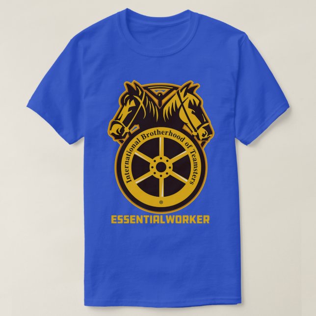 UPS Worker UPS Driver Gift Teamster trucker UPS co T Shirt (Design framsida)