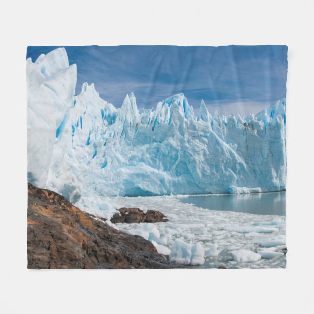 Upsala glaciär fleecefilt (Framsidan (Horisontell))