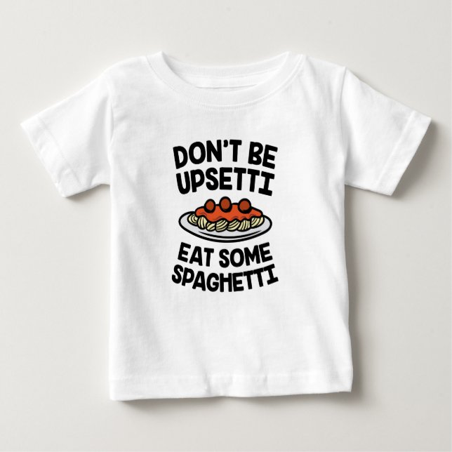 Upsetti spagetti t shirt (Framsida)