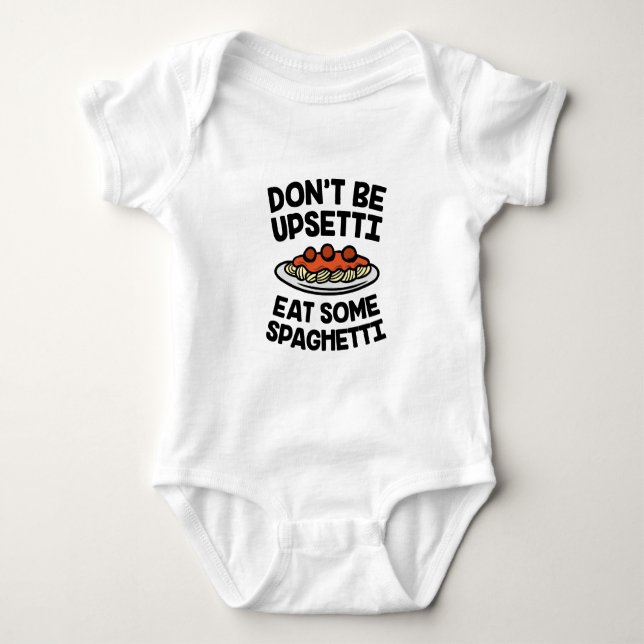 Upsetti spagetti tee shirt (Framsida)
