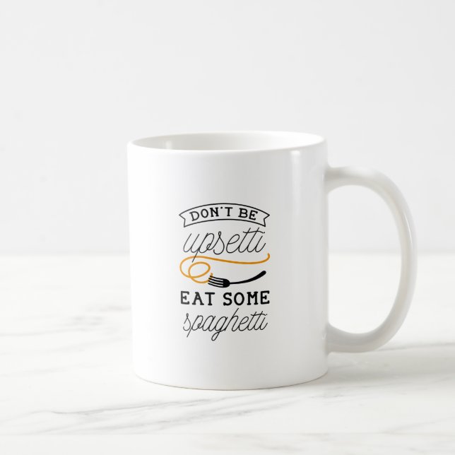 Upsetti Spaghetti Kaffemugg (Höger)