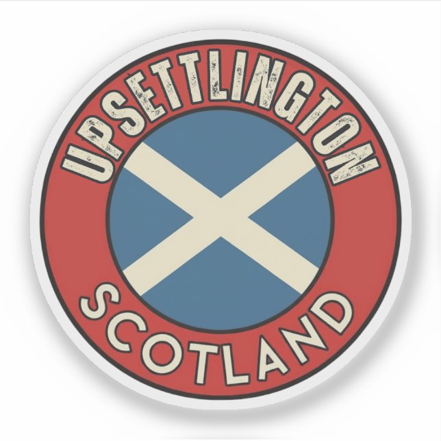 Upsettlington, Skottland Klistermärken (Framsida)