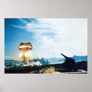 Upshot atom- Knothole för den Grable Poster