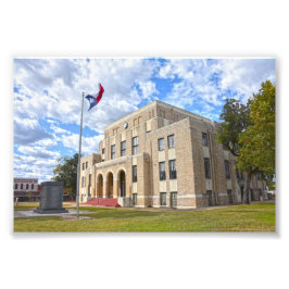 Upshur County Domstol, Gilmer, Texas Poster