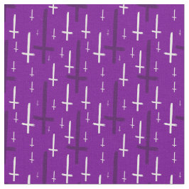 upside down inverted cross purple tyg